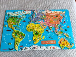 Mapa del Mundo Magnético Janod