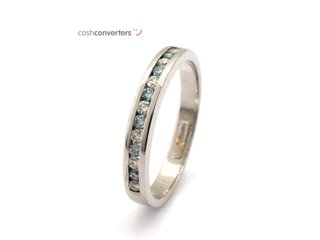 anillo oro 18k con piedra con diamante
