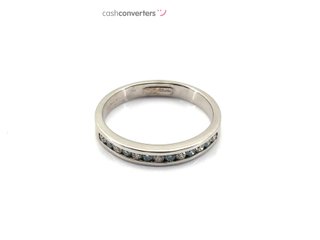 anillo oro 18k con piedra con diamante