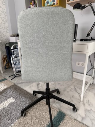 Silla de oficina Langfjall verde azulado