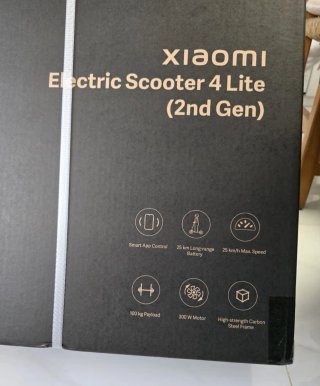 Patinete Eléctrico 4G/Y25/S/23