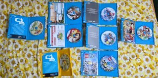 Lote 8 Juegos Wii U: Mario, Donkey Kong, Lego