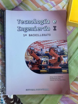 libro de tecnologia y ingenieria 1ª bachillerato