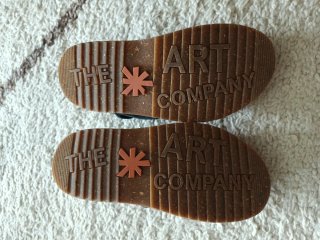 Sandalias Art Company Vancouver Piel Negra