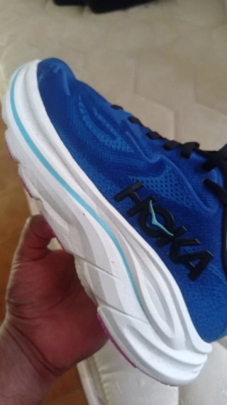 Hoka Clifton 10 Zapatillas Running Azul/Rosa