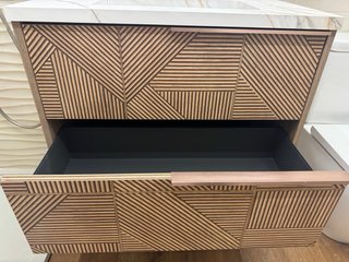 Mueble de baño 80cm madera (solo el mueble)