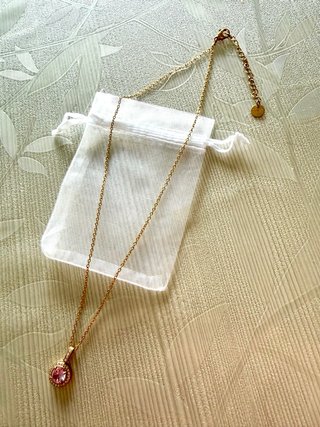 Collana Nel mondo di Alice in Acciaio inossidabile