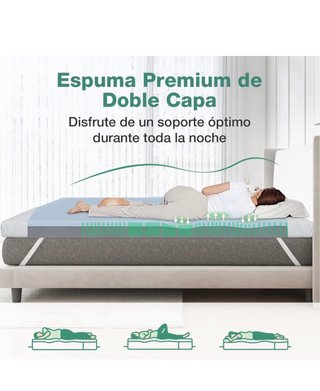 Novilla Topper Viscoelástico 135x190 5cm