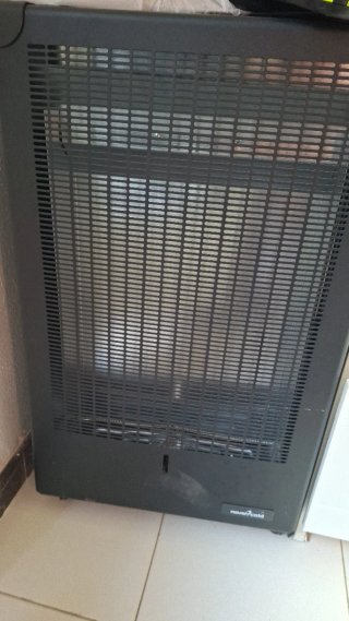 Estufa de bombona Nevencold Negra