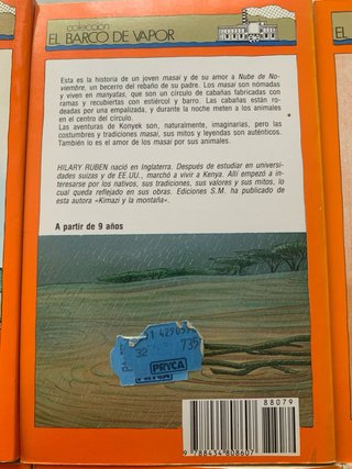 Lote 9 libros “El barco de vapor”