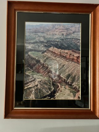 Cuadro Gran Cañón enmarcado 73,5x59,5 cm
