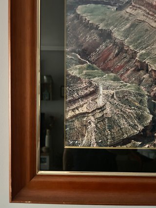 Cuadro Gran Cañón enmarcado 73,5x59,5 cm