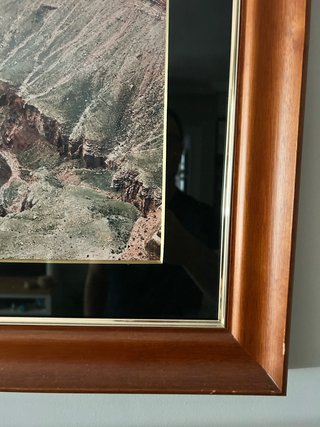 Cuadro Gran Cañón enmarcado 73,5x59,5 cm