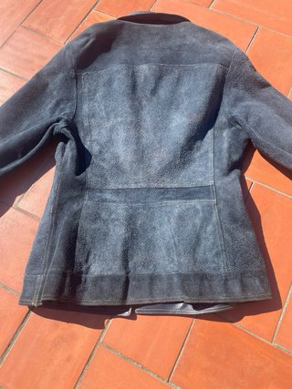 Cazadora Diesel reversible piel ante vintage