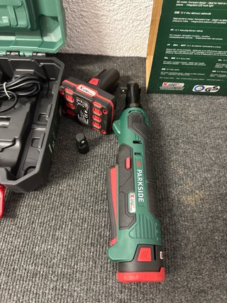Carraca Parkside 12V 2 Baterías