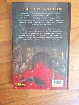 Colección de cómics de Bloodborne.