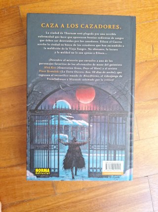 Colección de cómics de Bloodborne.