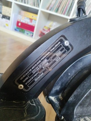 Patinete Eléctrico Isinwheel GT2. homologado DGT
