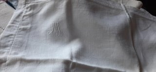 Federa vintage ricamata MB