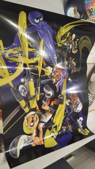 Poster Splatoon 3 Nintendo