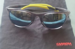 Gafas de sol Carrera negras y amarillas