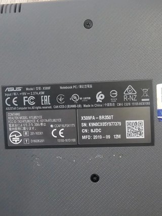 Portátil Asus Notebook X509FA