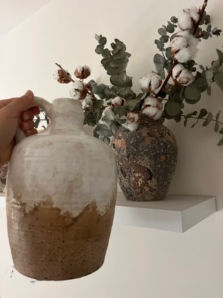 Jarrónes de cerámica rústicos