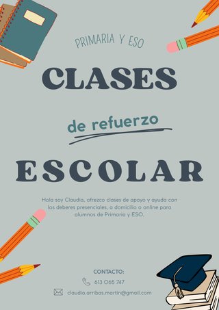 Profesora de refuerzo