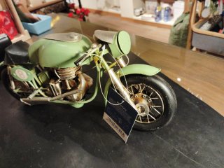 Moto Decorativa Metal NUEVA