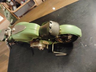 Moto Decorativa Metal NUEVA