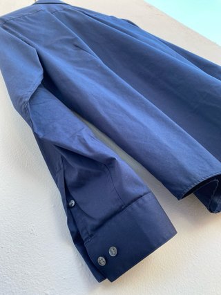 Camisa Calvin Klein Azul Hombre
