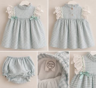 Conjunto Vestido + Braguita Protea 18m