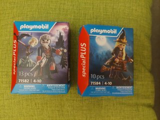 Playmobil 71582 y 71584 Halloween