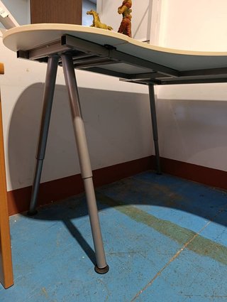 ESCRITORIO ESQUINERO BLANCO IKEA