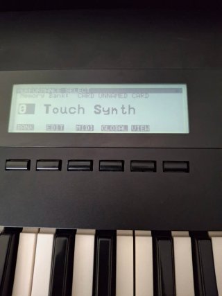 Valhala WS-601 tarjeta ROM Korg Wavestation