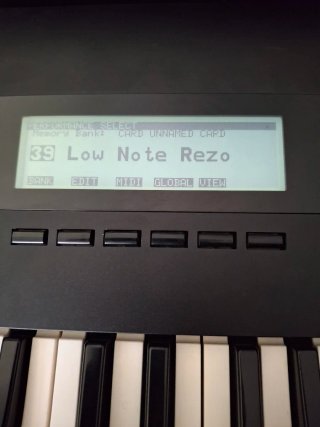 Valhala WS-601 tarjeta ROM Korg Wavestation