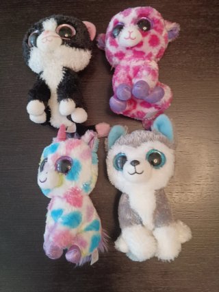 Lote 4 Peluches Ty