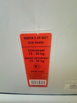 Silla coche Britax Römer KIDFIX 2 Z-LINE