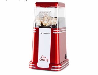Máquina de Palomitas Vintage Roja