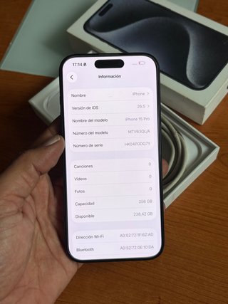 iPhone 15 Pro 256gb