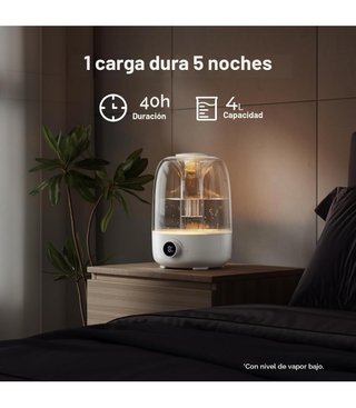 Humidificador Homvana 4L Luces LED