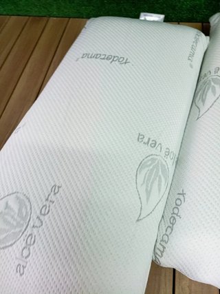 2 Almohadas Todocama Visco Aloe Vera 70 cm