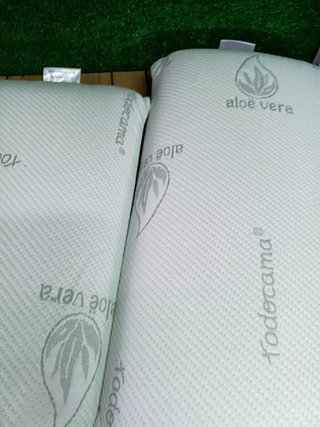 2 Almohadas Todocama Visco Aloe Vera 70 cm