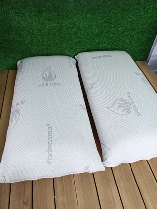 2 Almohadas Todocama Visco Aloe Vera 70 cm