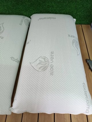 2 Almohadas Todocama Visco Aloe Vera 70 cm