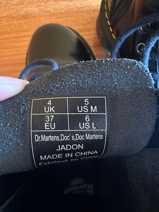 Botas Dr. Martens Jadon Negras