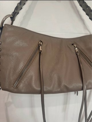 Bolso Hombro Zara Gris