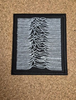 Joy Division Patch - Unknown Pleasures (Iron-on)