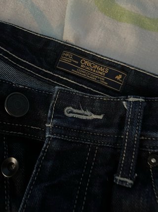 Pantalón tejano Jack & Jones azul hombre