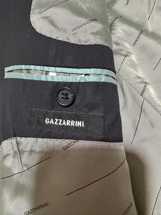 Giacca Gazzarini lana blu
